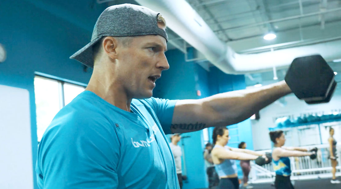 Burn Boot Camps Krafttraining für den Oberkörper