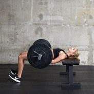 Langhantel-Glute-Brücke