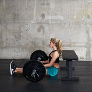 Langhantel-Glute-Brücke