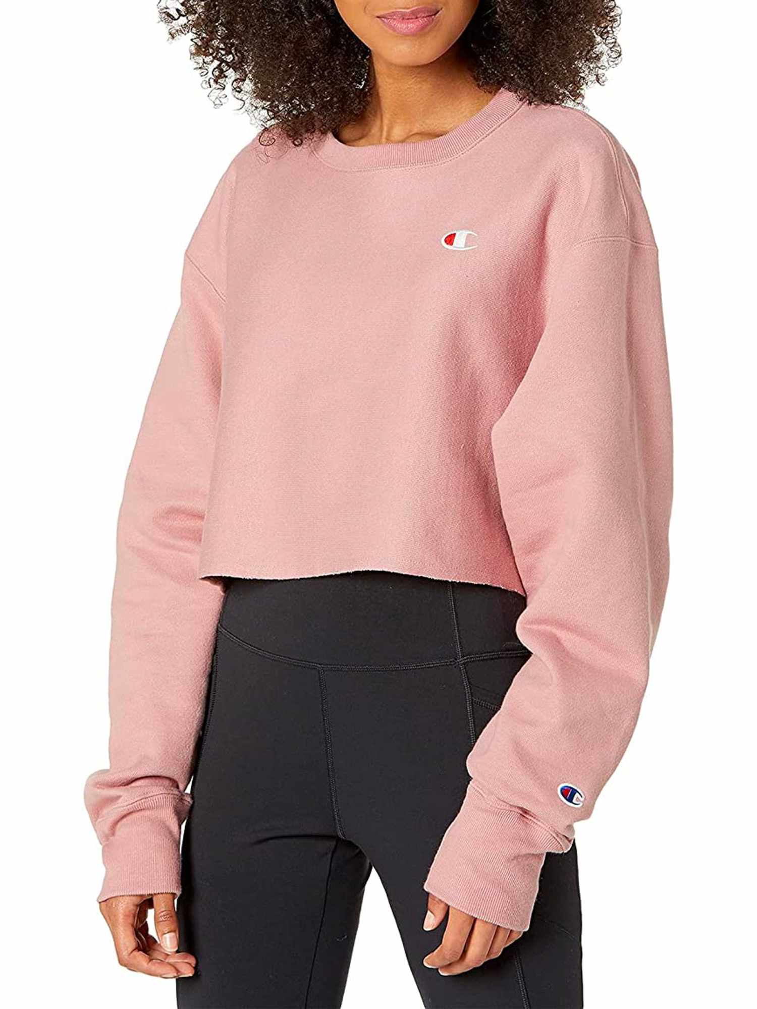 Champion Cropped-Reverse-Weave-Crew für Damen